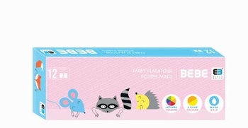 BB FARBY PLAKATOWE 12 KOL BB KIDS PASTEL