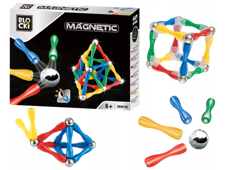 Klocki Blocki Magnetic 63 el.KBM102