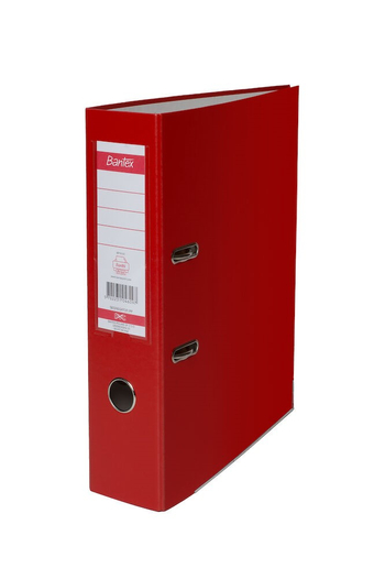 BANTEX SEGREGATOR PP 5CM CZERWONY 100551800