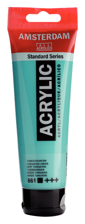 FARBA AKRYL.AMSTERDAM 661 TURK.GREEN 120ML