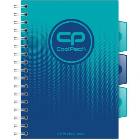 COOLPACK GRADIENT KOŁOZESZYT A5  OCEAN 02992CP