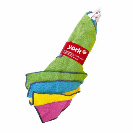 YORK ZESTAW ŚCIEREK Z MIKROFIBRY 026180 4SZT