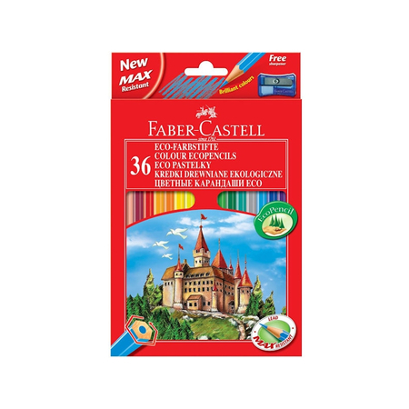 FABER CASTELL KREDKI ZAMEK 36KOL F120136