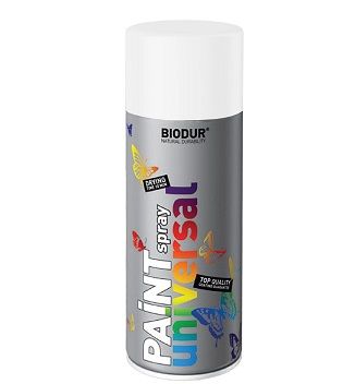 BIODUR EMALIA UNIWERSALNA 400ML 9003 BIAŁY ŚNIEŻNY
