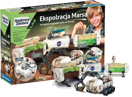 Clementoni Naukowa zabawa. Eksploracja Marsa 50734