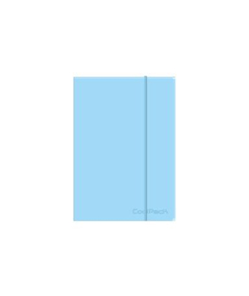 COOLPACK BRULION A5 Z GUMKĄ PASTEL POWDER BLUE 20514