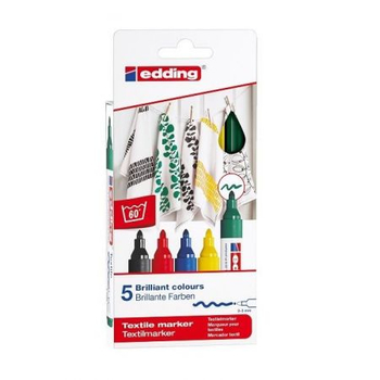 EDDING 4500 MARKER DO TKANIN 5KOL