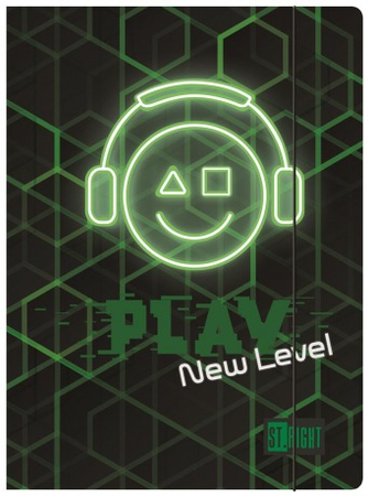 MAJ TECZKA Z GUMKĄ A4 300G PLAY NEW LEVEL 669842