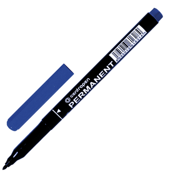 CENTROPEN MARKER CIENKI PEMANENT 2536 1MM NIEBIESKI 616307