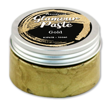 PASTA GLAMOUR 100ML ZŁOTA BROKATOWA 512-824