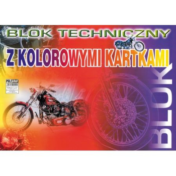 BLOK TECHN.A3 KOLOR 1SZT