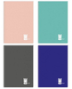 BRULION A6 96 KRATKA ONE COLOR