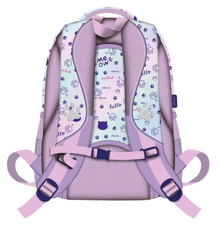 MAJ24 PLECAK 4 KOMOROWY BPL-58 MY LITTLE FRIEND PASTEL KITTY 668845