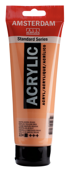 FARBA AKRYL.250ML 224 N.Y.RED AMSTERDAM