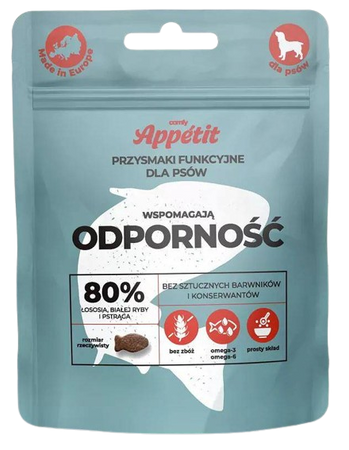 COMFY Appetit przysmaki na odporność łosoś 70g