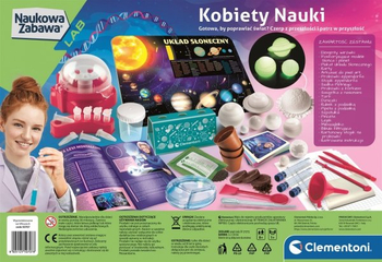 CLEMENTONI NAUKOWA ZABAWA KOBIETY NAUKI