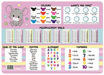 MAJ PODKŁAD LAMINOWANY A3 MIX BAMBINO 663451