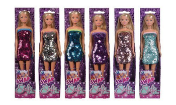 SIMBA LALKA STEFFI CEKINOWY ZAWRÓT GŁOWY