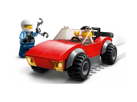 LEGO 60392 CITY Motocykl policyjny - pościg za samochodem