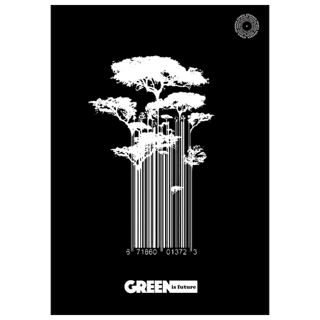 ZO ZESZYT GREEN CODE WHITE A4 60K 049640