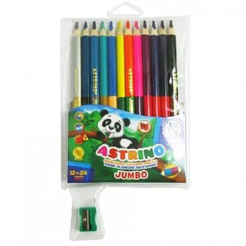ASTRA KREDKI TRÓJK.DWUSTR.JUMBO ASTRI 12KOL 116003