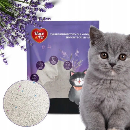 Żwirek Bentonitowy Lawendowy Have a Pet 5l