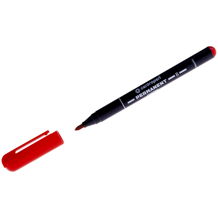 CENTROPEN MARKER PERMANENT 2836 2MM CZERWONY 601655