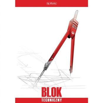 HERLITZ BLOK TECHNICZNY A4 1SZT 9583626