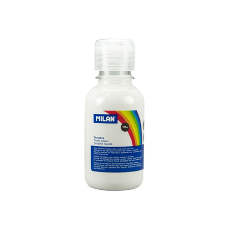 MILAN FARBA TEMPERA 125ML BIAŁA 03410