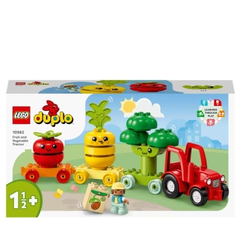 LEGO 10982 DUPLO MY FIRST TRAKTOR Z WARZYWAMI I OWOCAMI