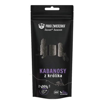 PAKA ZWIERZAKA KABANOSY Z KRÓLIKA 3 SZT