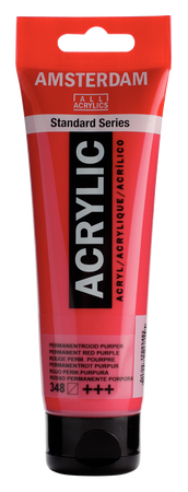 FARBA AKRYL.AMSTERDAM 348 PERM.RED.PURPLE 120ML