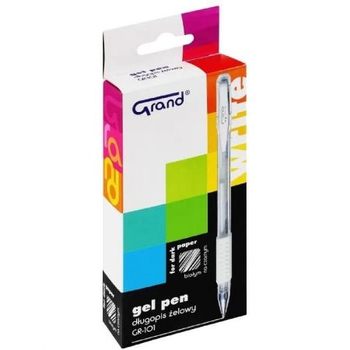 GRAND DŁUGOPIS ŻELOWY GR-101 BIAŁY 160-2279