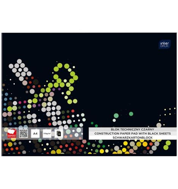 BLOK TECHNICZNY CZARNY 1SZT INTER