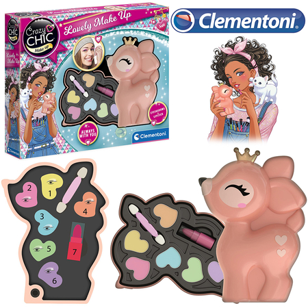 CLEMENTONI CRAZY CHIC JELONEK MAKIJAŻ 18638