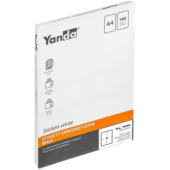 YANDA ETYKIETY SAMOPRZYLEPNE 105X148 150-1469