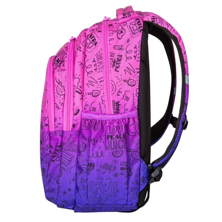 COOLPACK JERRY PLECAK MŁODZIEŻOWY PURPLE SCRIBBLE D029341  2021