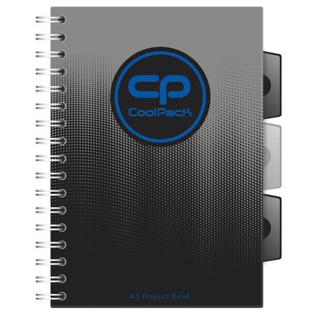 COOLPACK GRADIENT KOŁOZESZYT A5 GREY 03012CP