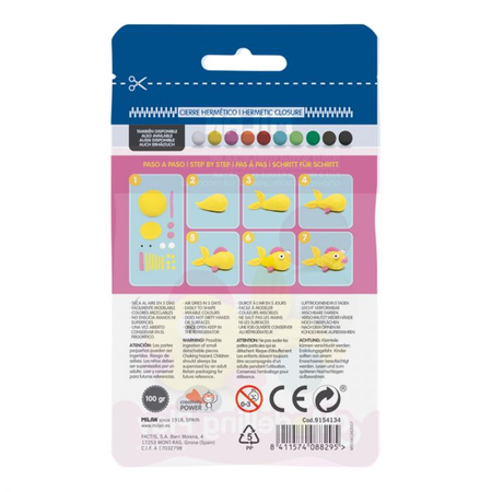 MILAN MODELINA AIR-DRY 100G RÓŻOWA 9154134