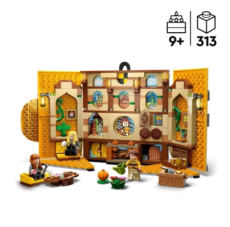 LEGO 76412 HARRY POTTER FLAGA HUFFLEPUFFU
