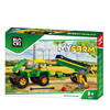 Klocki Blocki MyFarm Traktor z przyczepą KB0313