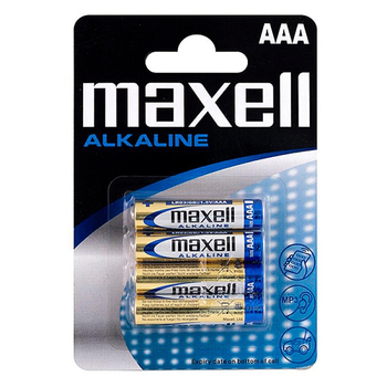 MAXELL BATERIA LR03 4SZT ALKALINE BLIST.