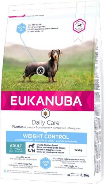 EUKANUBA 2,3KG DC ADULT W.CONT. SMALL