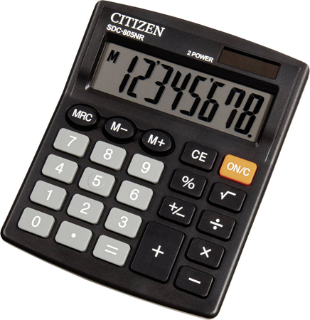 CITIZEN KALKULATOR SDC-805NR 439955