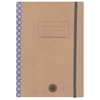 ***ZO BRULION FLEXI ECO-L.PA 96B5 W KRATKĘ Z GUMKĄ