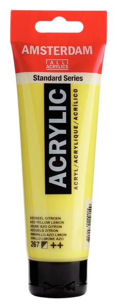 FARBA AKRYL.AMSTERDAM 267 AZO YLW.LEMON 120ML