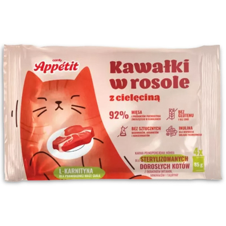 Comfy Appetit: Cielęcina w rosole 4x85g