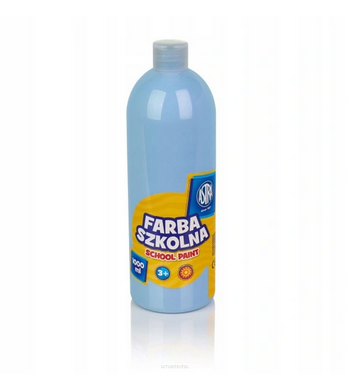 ASTRA FARBA SZKOLNA 1000ML BŁĘKITNA 301217059