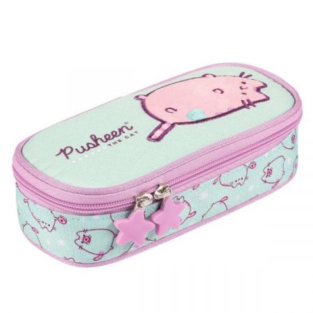 MAJEWSKI PIÓRNIK SASZETKA OWALNA Z KLAPKĄ PCL-01 PUSHHEN PASTEL 657368