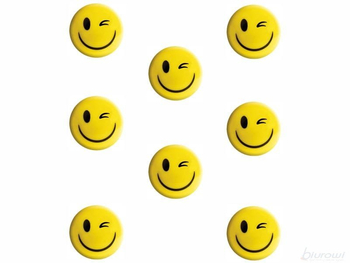 MAGNES OZDOBNY LUCK UŚMIECH 20SZT 902551